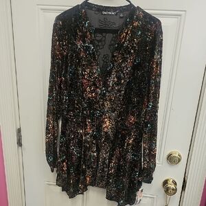 SNO, Skins, Multicolor, Velvet, Top, Festival, Casual, Wedding, Fall, Classic